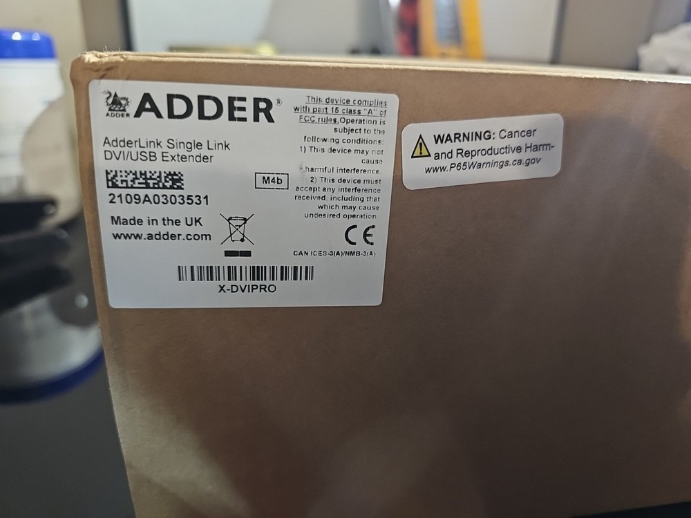 Adder link Single Link DVI/USB Extender