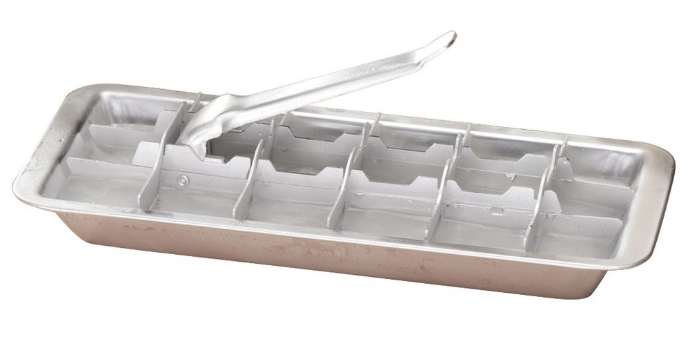 Aluminum Ice Cube Tray, Single