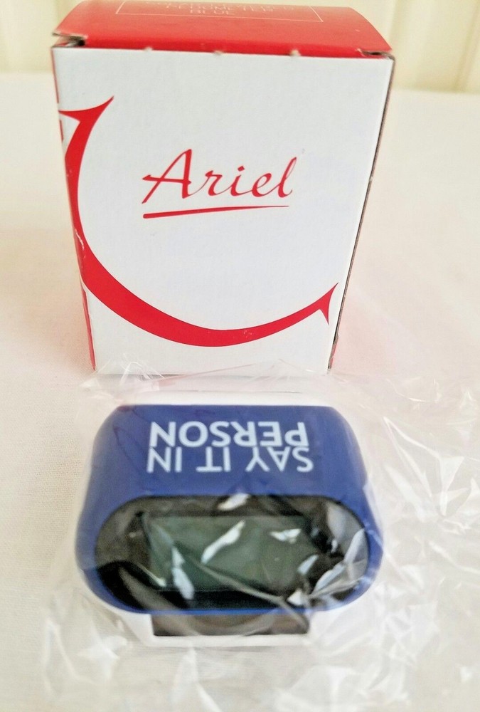 Blue Ariel Sun Step Solar Pedometer Basic Step Counter and Calorie Counter NEW