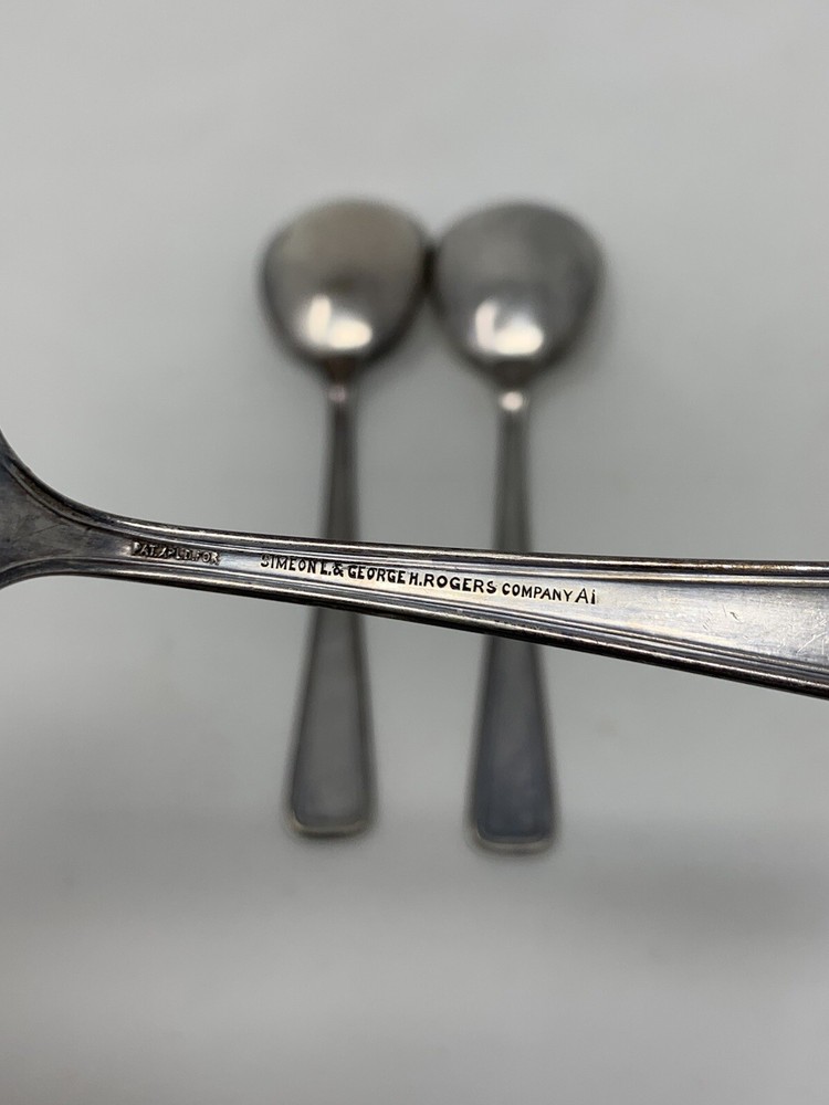 3 Sugar Spoons Oneida Mayflower 1928