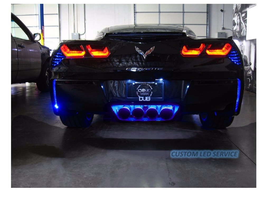 C7 CORVETTE EXHAUST LED LIGHTING KIT (SUPERBRIGHT) 2014-19