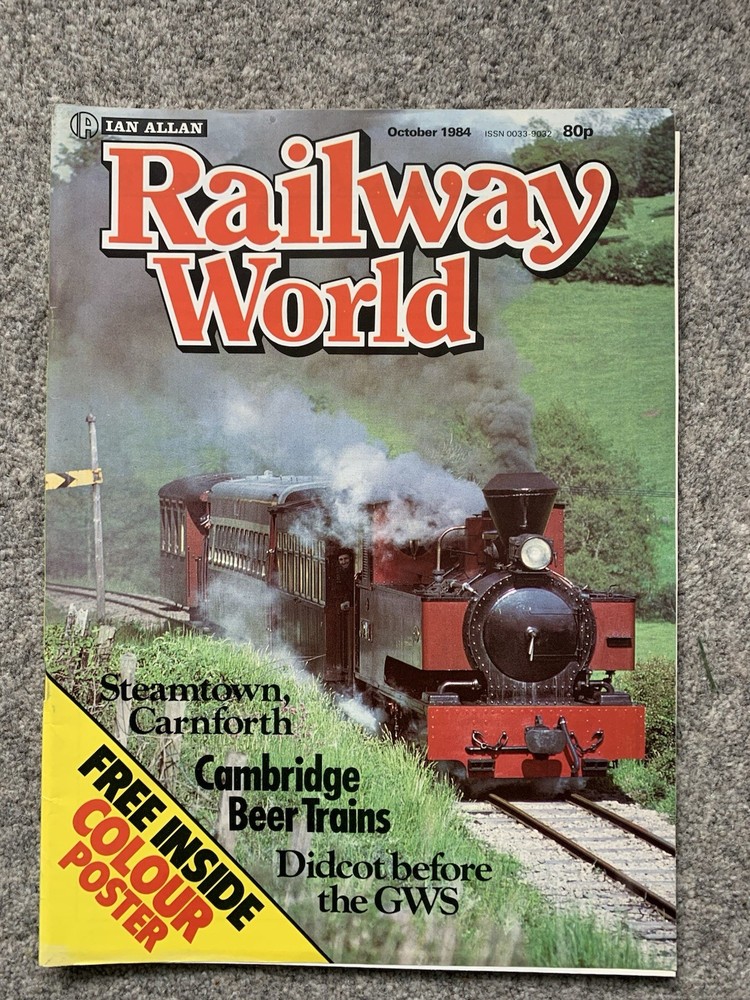Railway World Magazine - 1984 - 4 issues