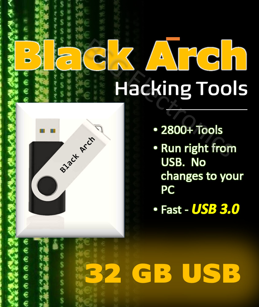 BlackArch Linux Penetration Testing FAST 32GB USB 3.0