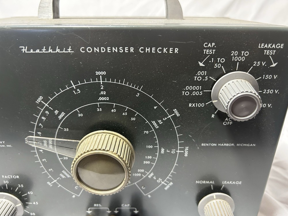 Heathkit C-3 Capacitor Tester Condenser Checker