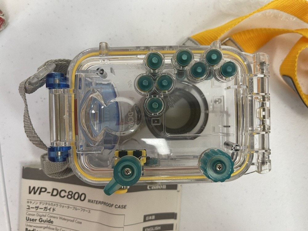 Canon Waterproof Camera Case WP-DC800 With Box