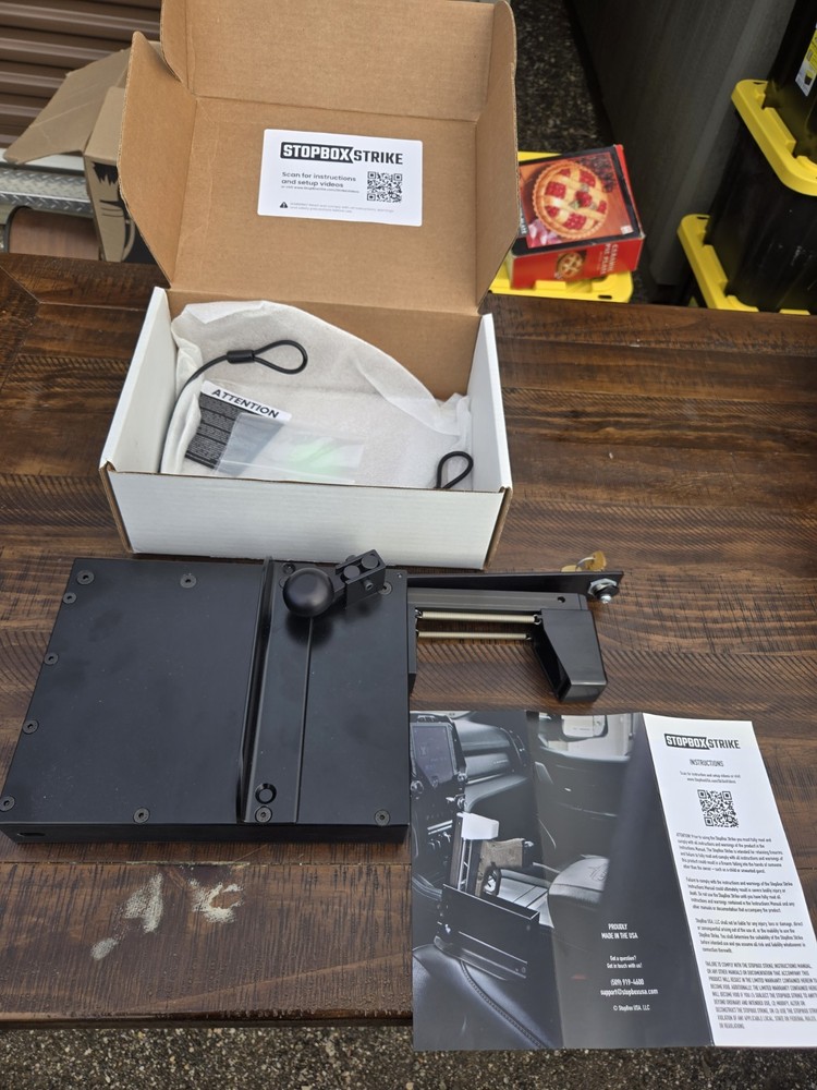 Stopbox Kwik Strike Vehicle Mounted Safe With Keys