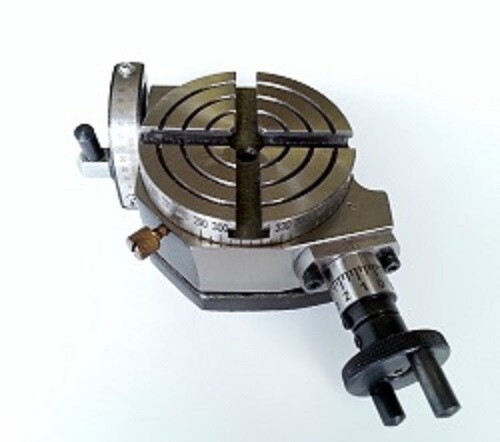 Tilting Rotary Table 3"80MM With Round Vice 3" & T-Nut