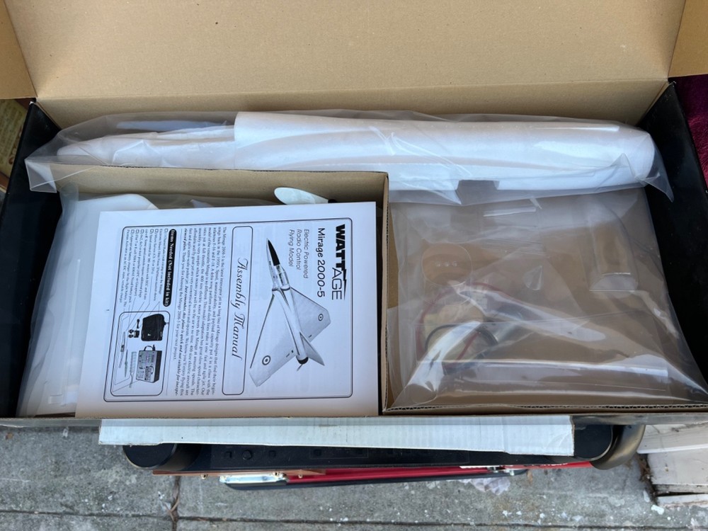WATTAGE MIRAGE 2000-5 VINTAGE JET