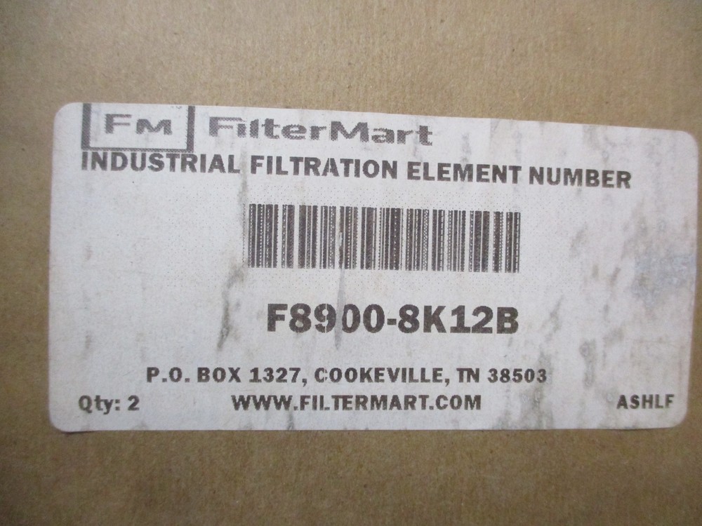 Filter Mart F8900-8K12B Hydraulic Filter Element