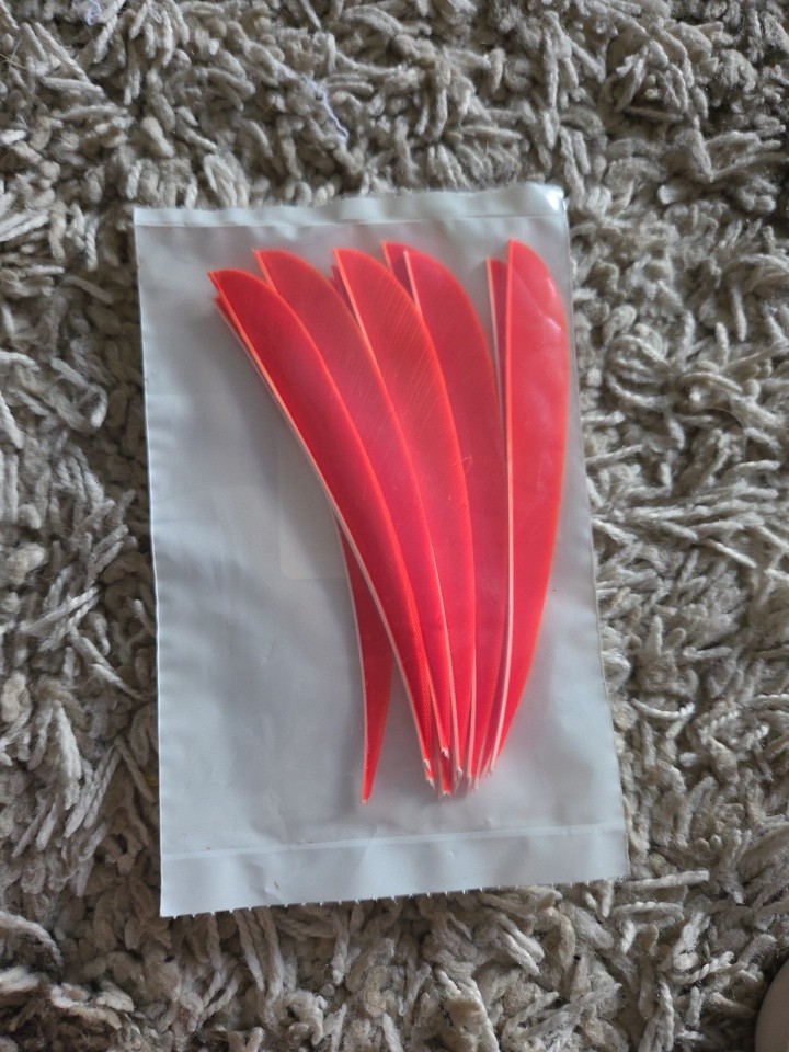 5" Parabolic LW Solid Orange Dz Pack