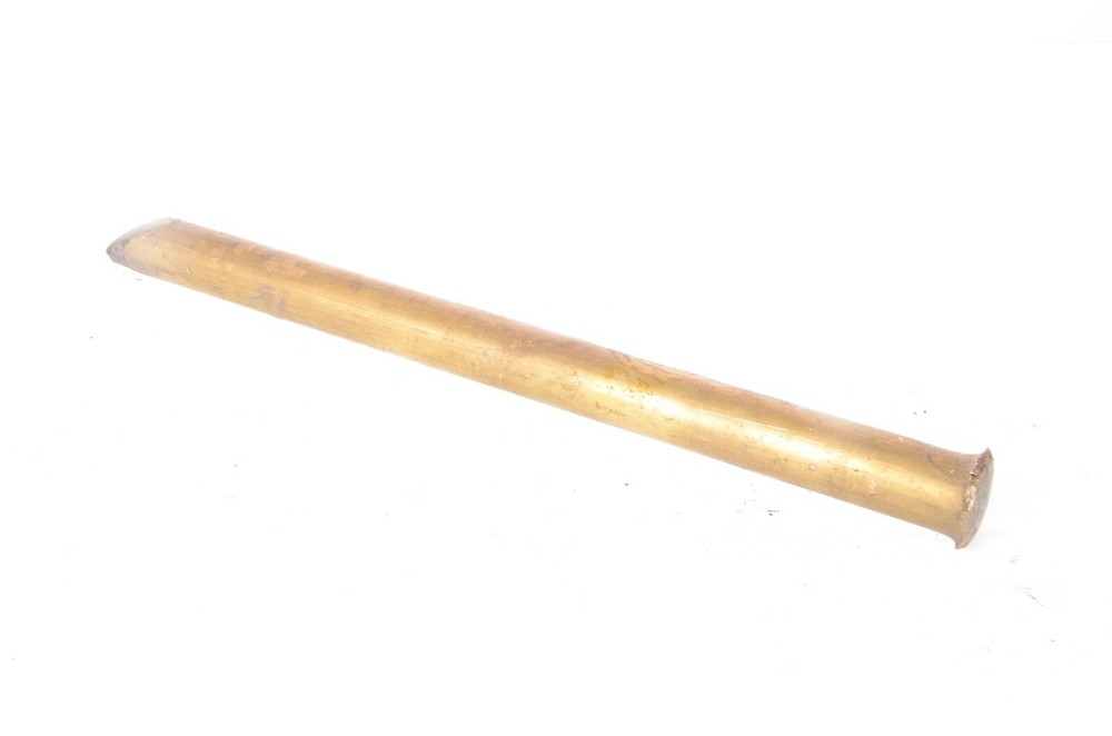 Solid Brass Cold Chisel/Punch Round 13/16" x 12"