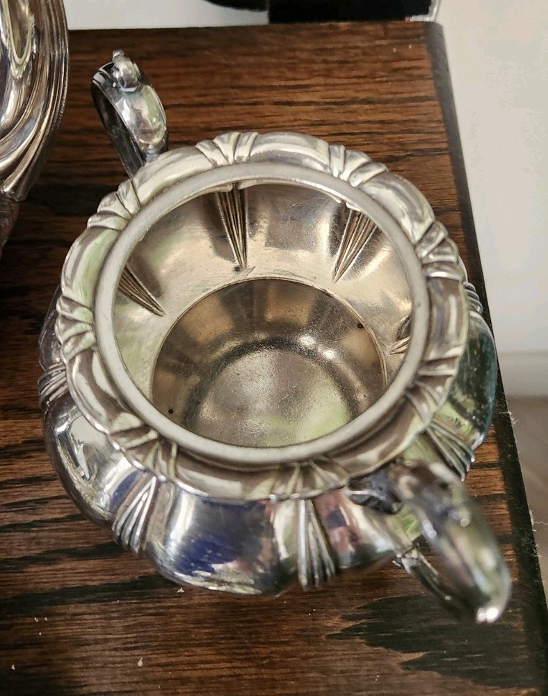 Pairpoint Silverplate 4 Piece Coffee/Tea Set #130