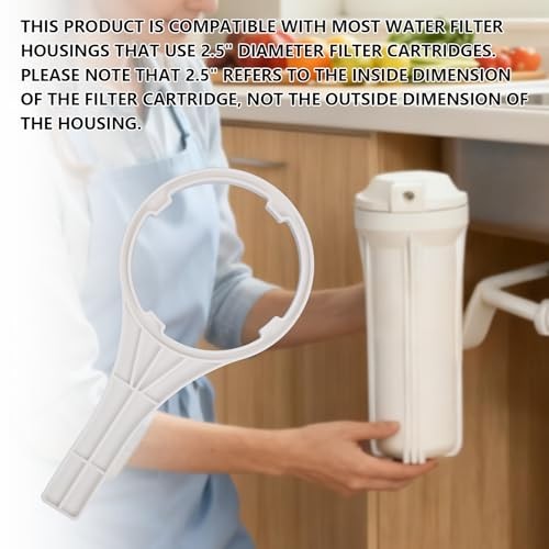 Durable Water Filter Wrench for Big Blue Style Filter Slim Housings,