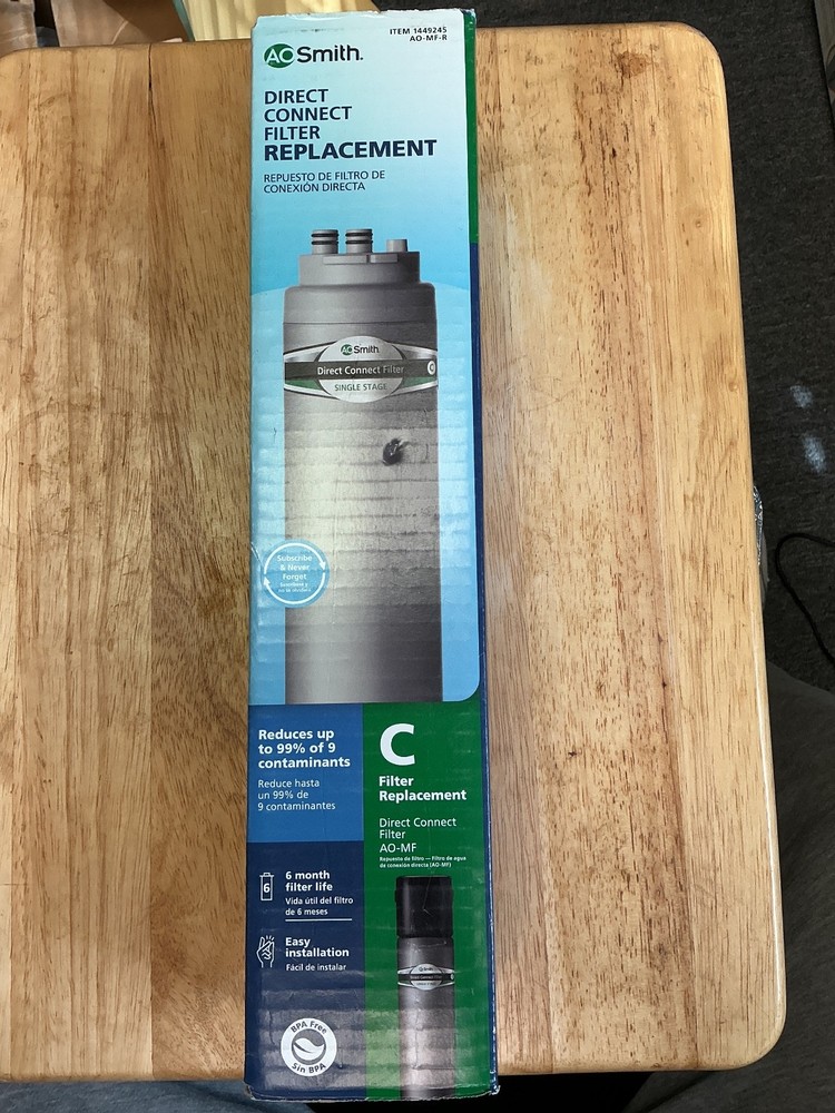 AO Smith Advanced Direct Connect Filter Replacement Water Filter
