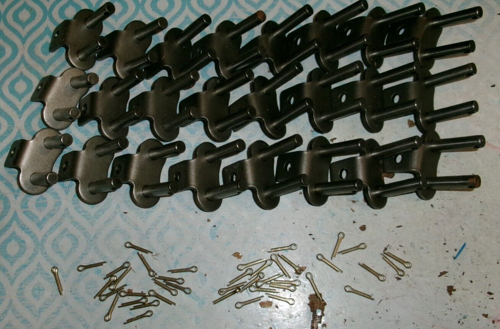 24 PIECES RS80 CONNECTING JOINT LINK ROLLER CHAIN 41 PINS (167-6)