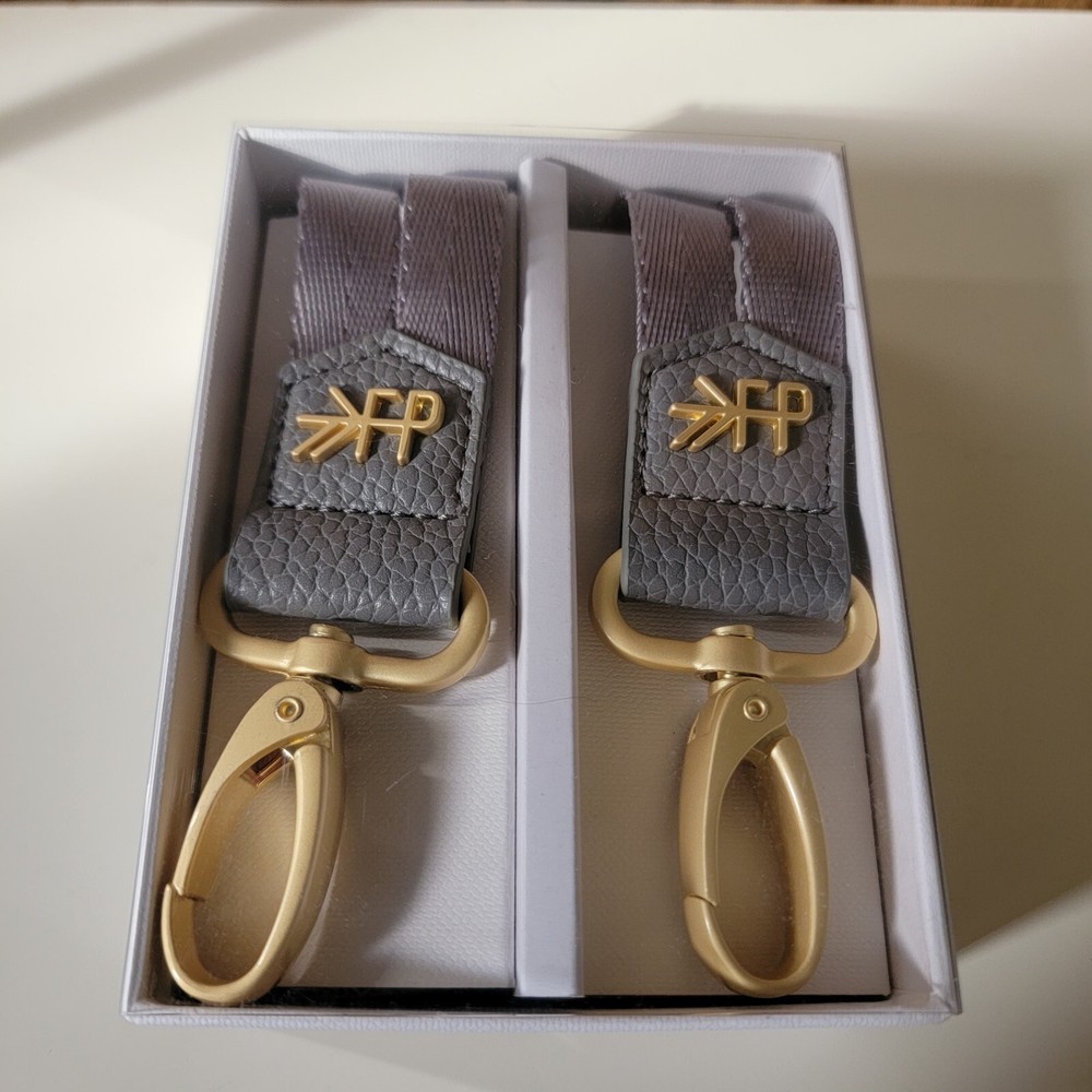 Freshly Picked Stroller Clips Grey