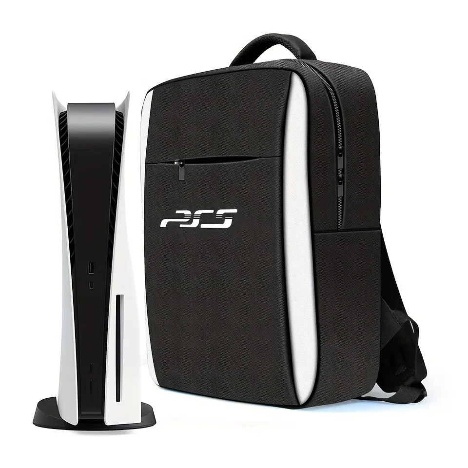 Travel Backpack For PS5 Console, Accessories, Protective Carrying Case Bag