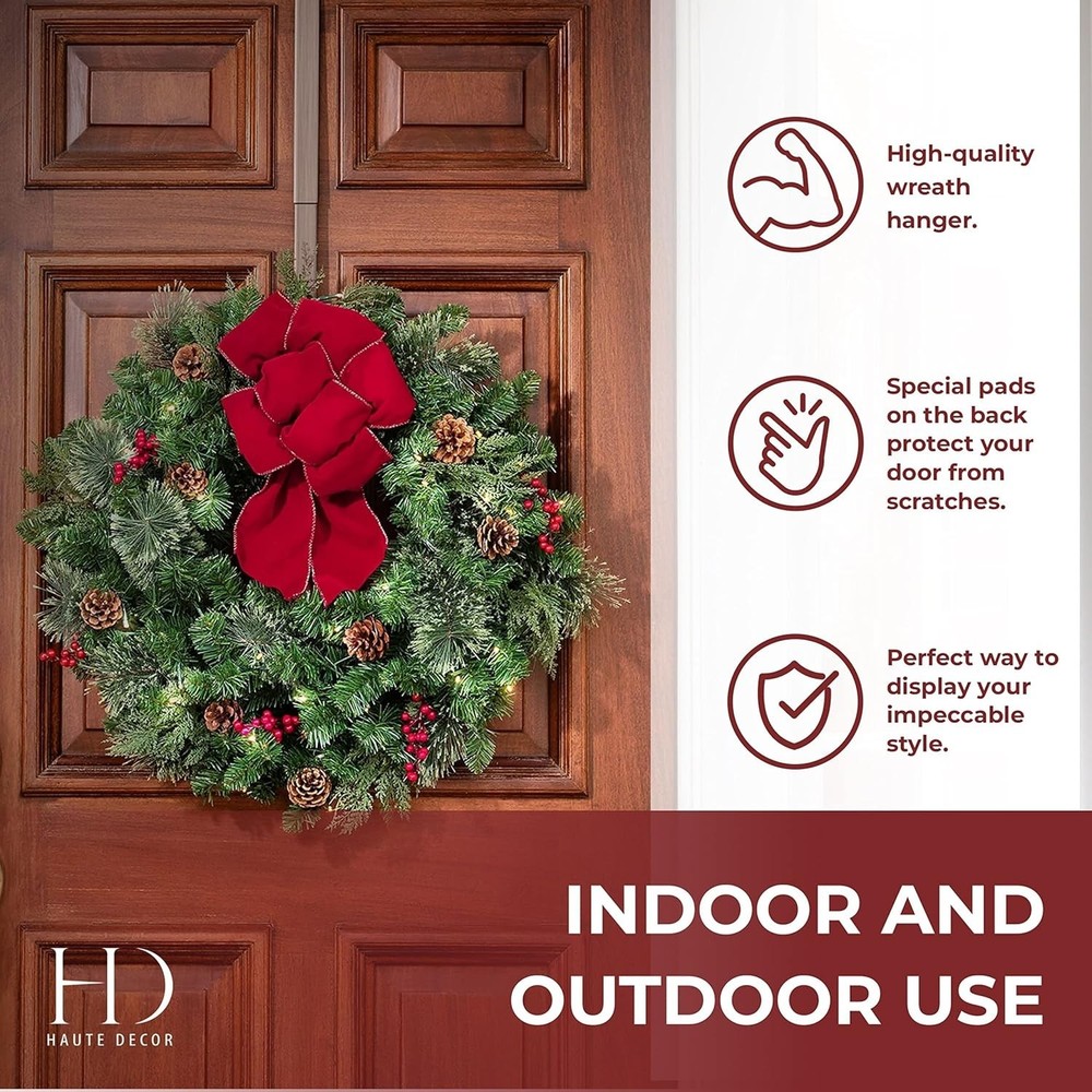 Adjustable Length Wreath Hanger - 20 Lb. Capacity