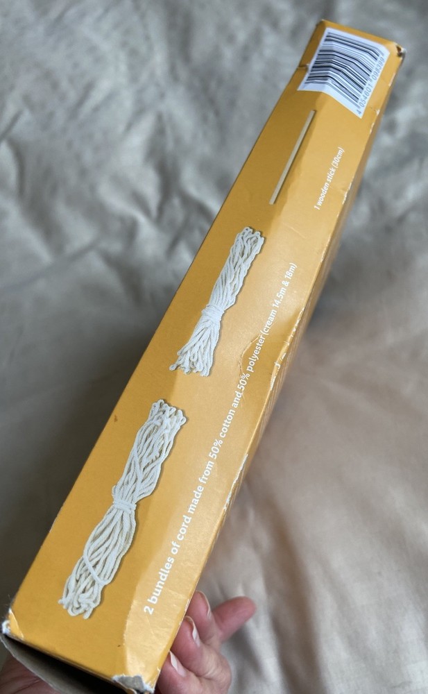 Crelando Feather Macrame Kit - NEW - 3 Piece Set