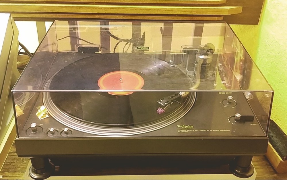 Technics SL-1350 DD Fully Automatic Multiplay Turntable Serviced W/spindles!