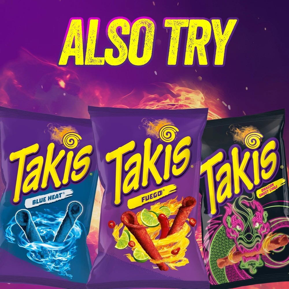 Takis 18 pc / 1 oz Variety Pack, Assorted Rolled Tortilla Chips