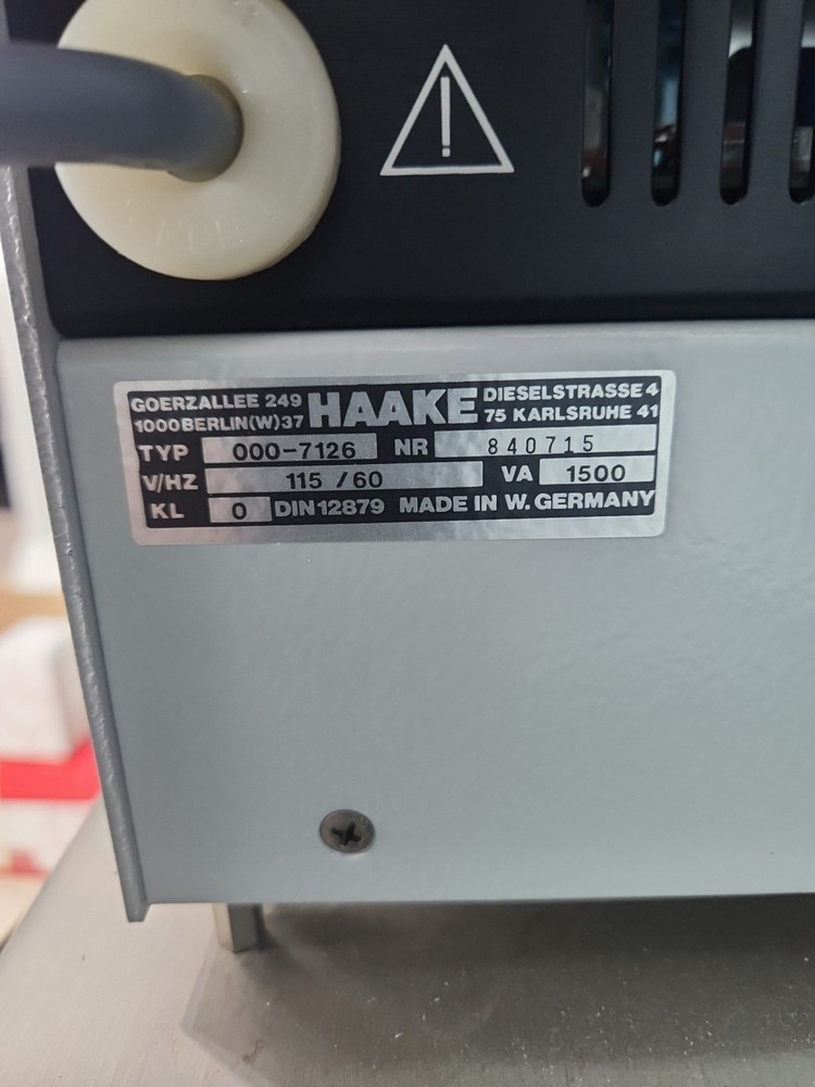 Haake A80 Heated/Chilled Circulating Water Bath ~ Good Working Condition