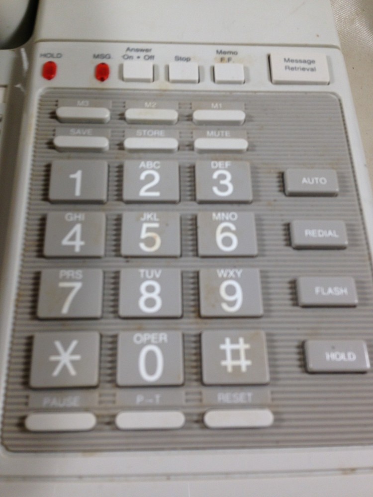 Bell South Remote Answering System Desk Phone Model 1200