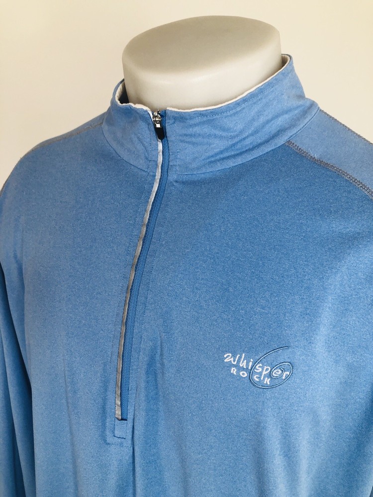 WHISPER ROCK / STRAIGHT DOWN Embroidered XL Performance Golf Jacket - EXCELLENT