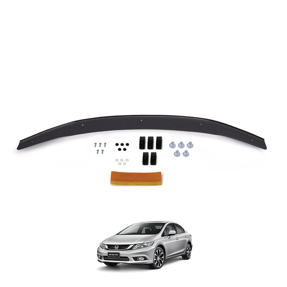 Hood Deflector Guard Fits Honda Civic 2012-2016 Bug Shield Bonnet Protector