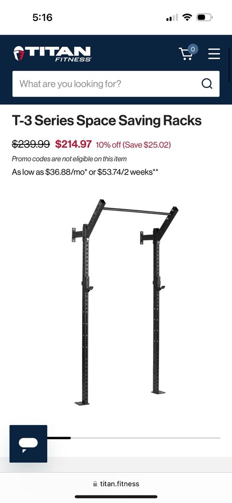 Titan T-3 Series Rack