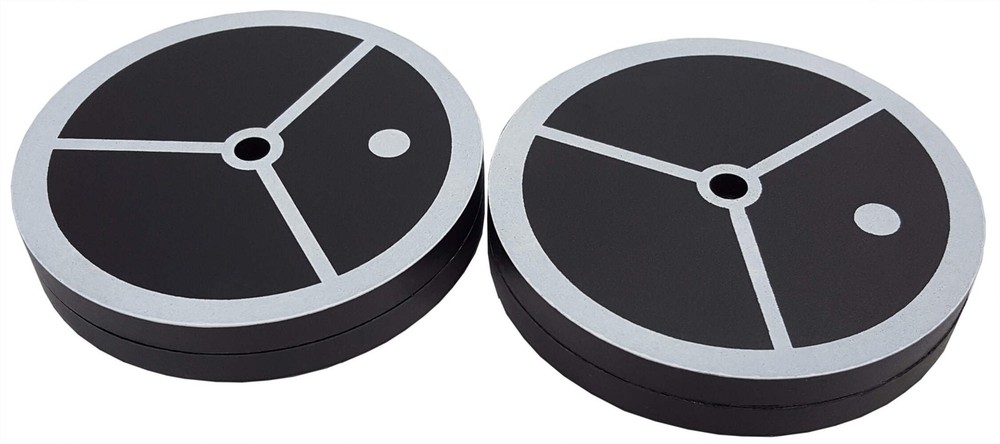 Magnetic Pucks for Air Tables