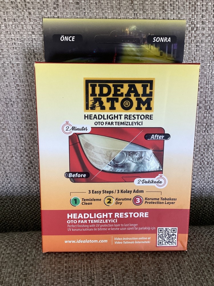 IDEAL ATOM Headlight Restore  Car Cleaning Kits