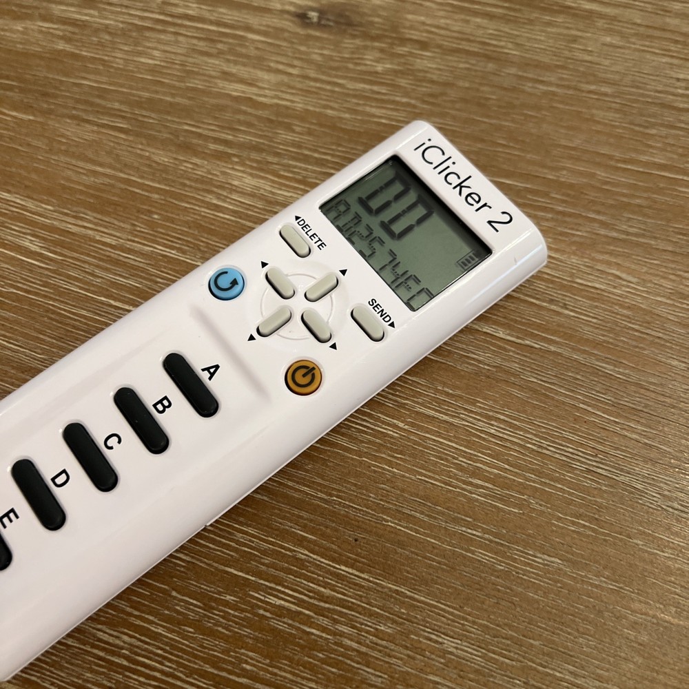 iClicker 2 Student Remote Classroom Response Control Powers On/Not Tested