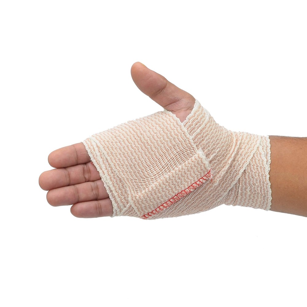 Dealmed Elastic Bandage Wrap 3" with Self Closure, Stretched Compression (2 Pack