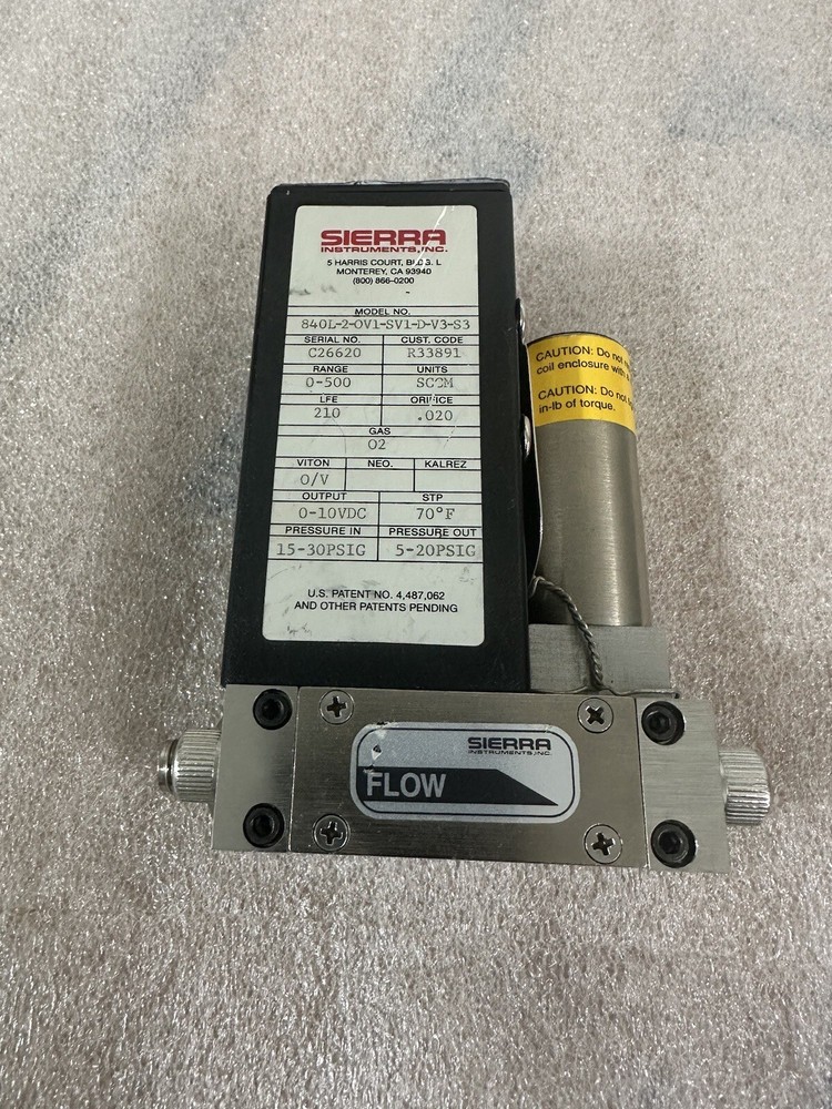 Sierra Mass Flow Controller - 02