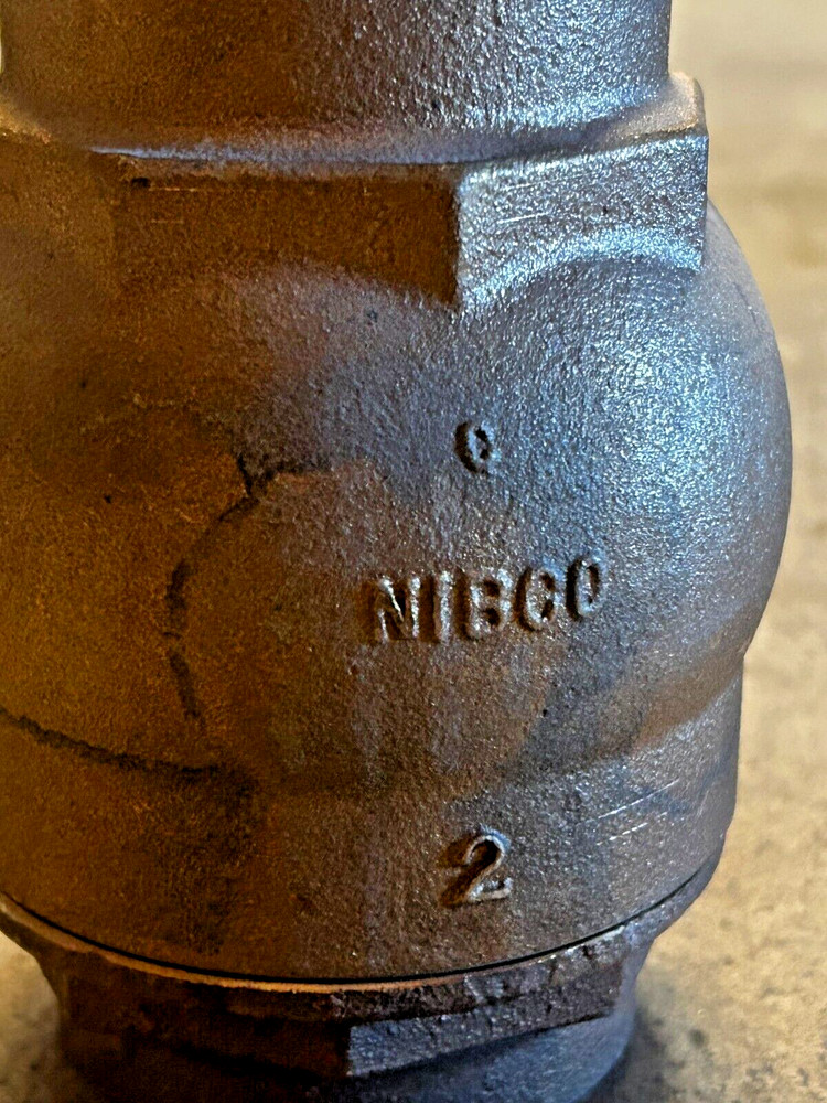 Nibco 2" Sweat Check Valve Bronze 250 CWP