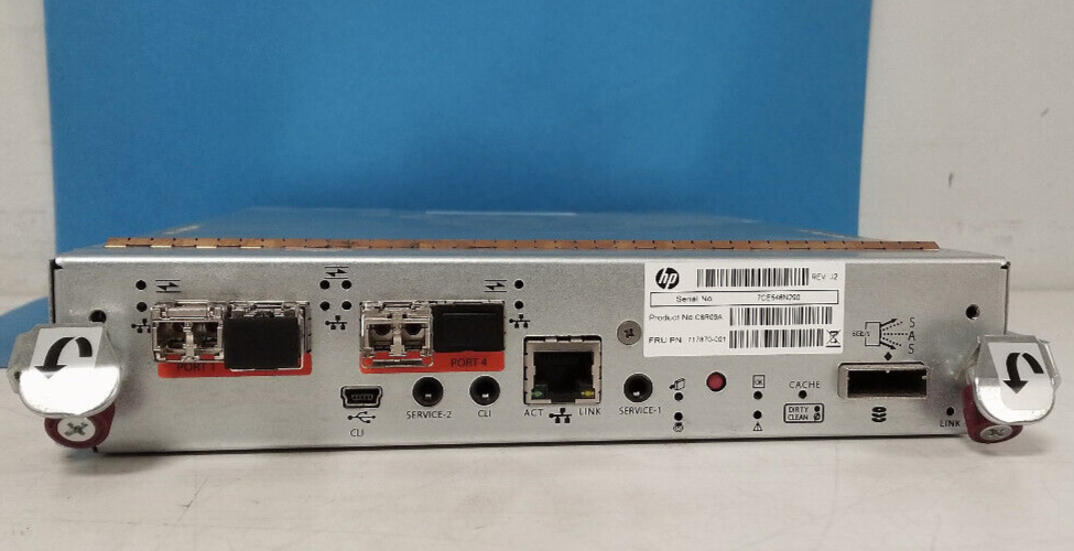 C8R09A 717870-001 HP MSA2040 SAN CONTROLLER #J571