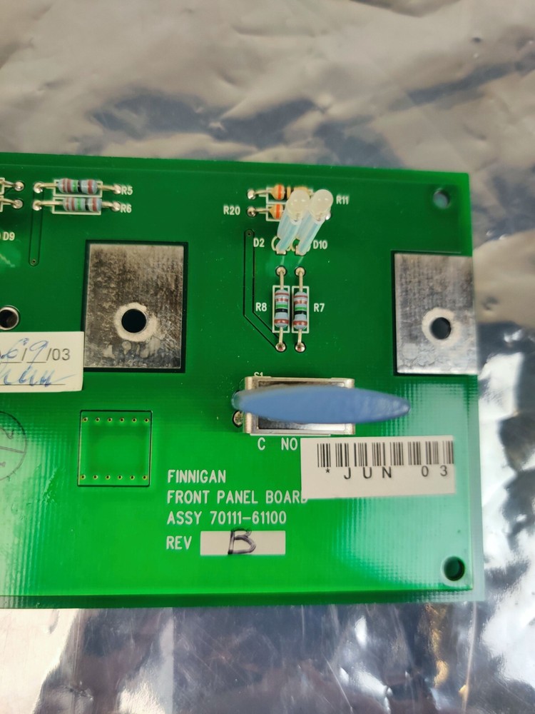 Thermo TSQ Quantum Vantage MS Front Panel PCB 70111-61100 Tested