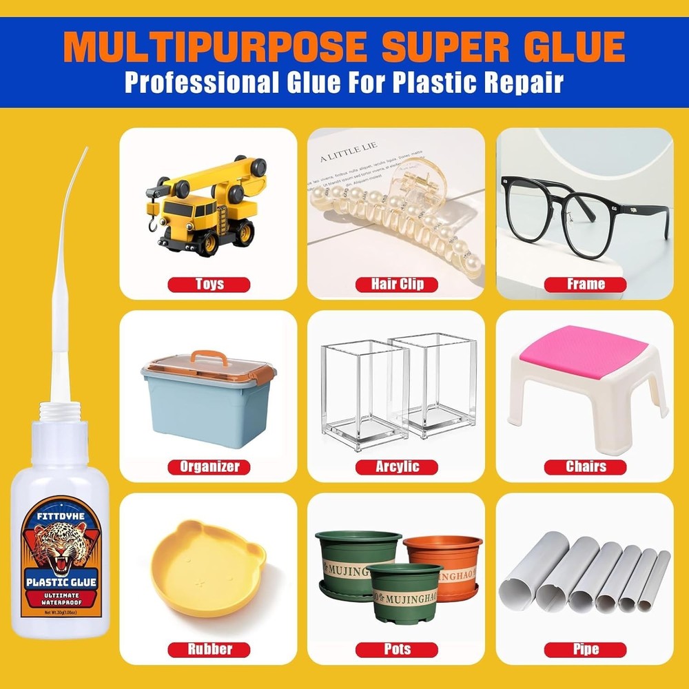 Ultimate 3D Printer Glue - Fast Drying, Clear & Versatile for All Materials