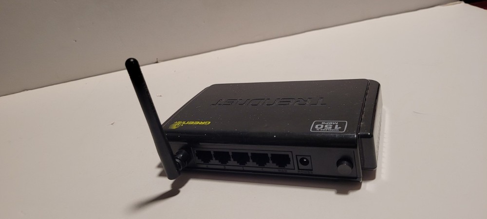 Bundle TRENDnet TEW-711BR Wireless N 150Mbps Router + Power Adapter – Tested