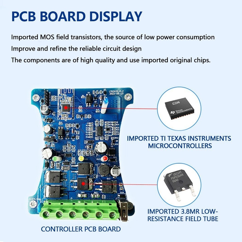 20A 12V/24V Solar Controller Bluetooth PV Max 50V Panel Battery Regulator