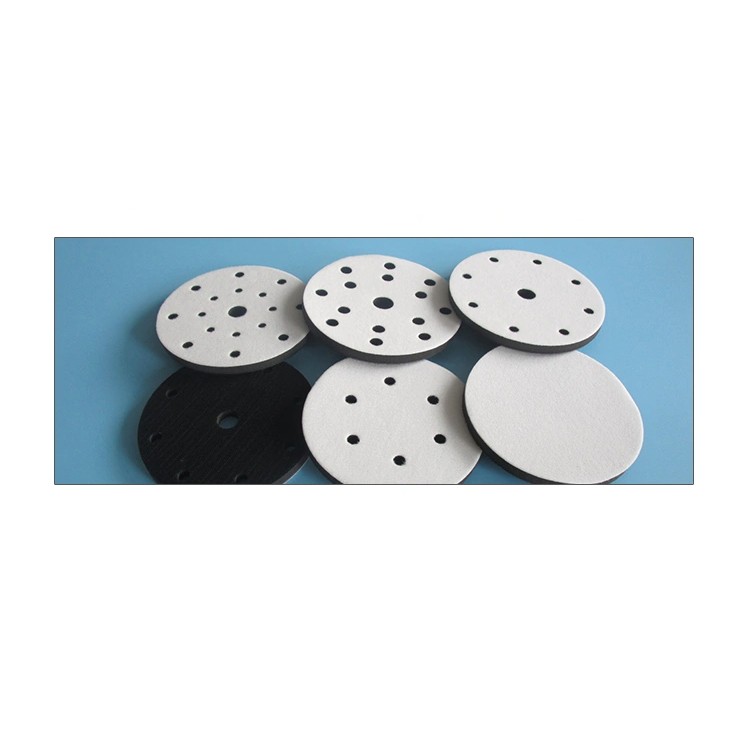 6 Inch 6 Hole Soft Foam Cushion Sponge Interface Buffer Pad For Sanding Pads