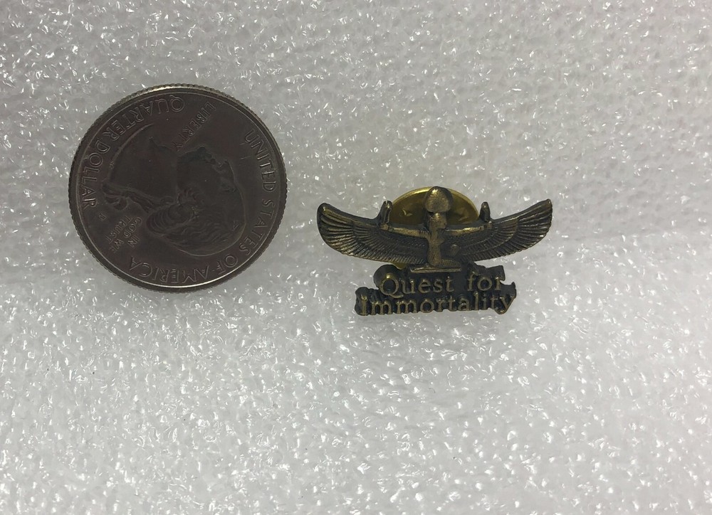 Quest For Immortality Pin