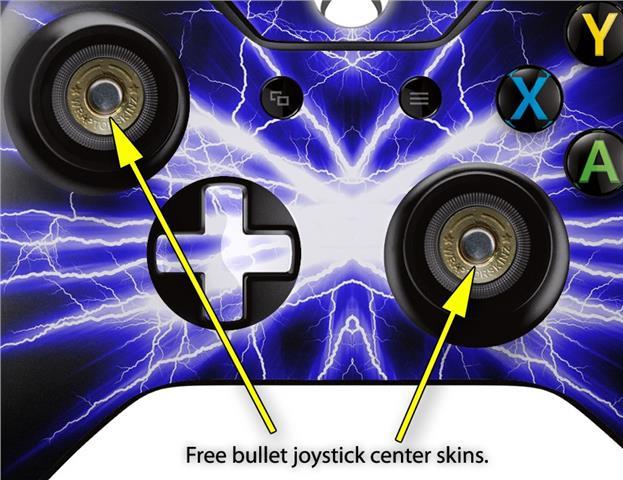 Lightning Blue Skin for XBOX One Controller