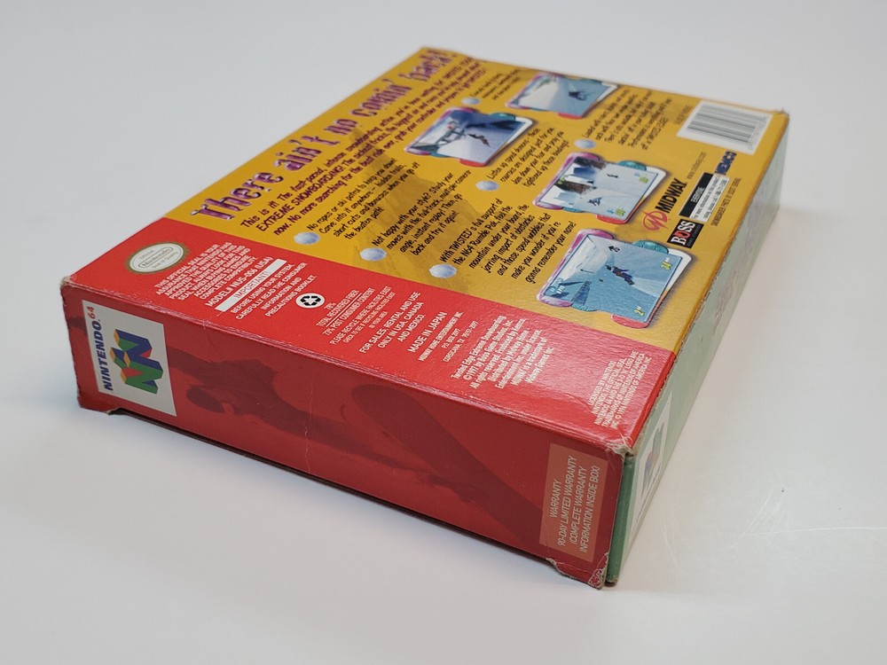 Twisted Edge Original Authentic N64 Nintendo 64 Box & Manual Only ***