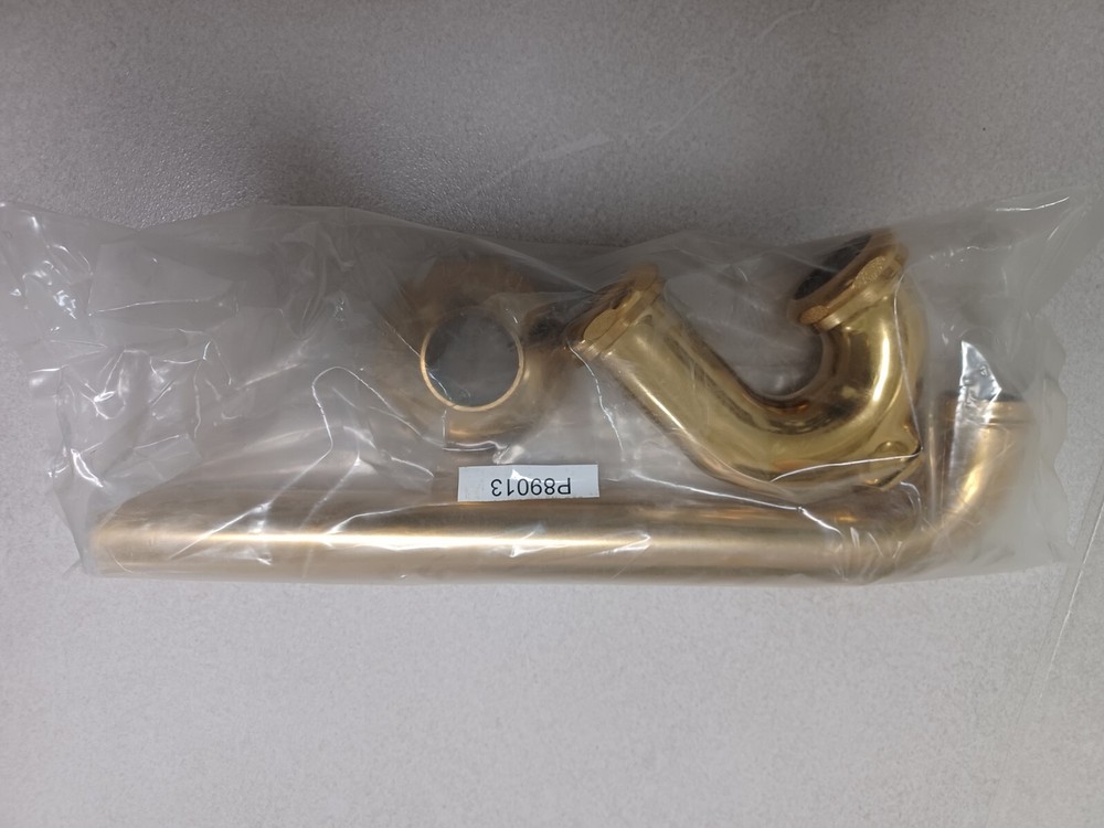 Gold Brass Ptrap 1 1/4
