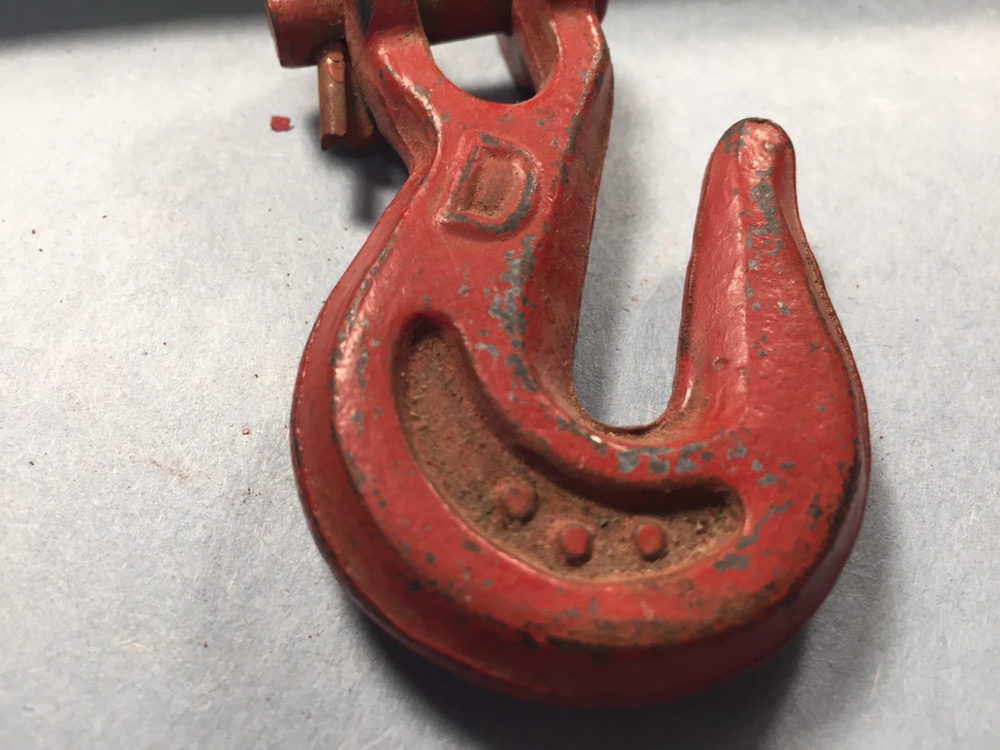 1/4" BHT Clevis Grab Chain Hook "D"