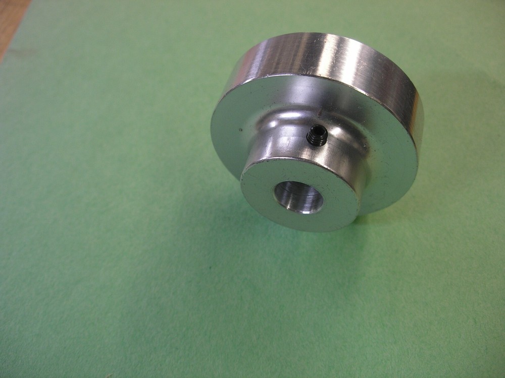 NEW - SOLID ALUMINUM  KNOB FOR 1/2" SHAFT