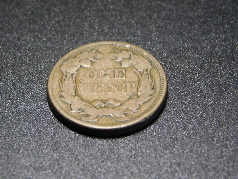 OLD US COIN 1858 FLYING EAGLE PENNY CENT