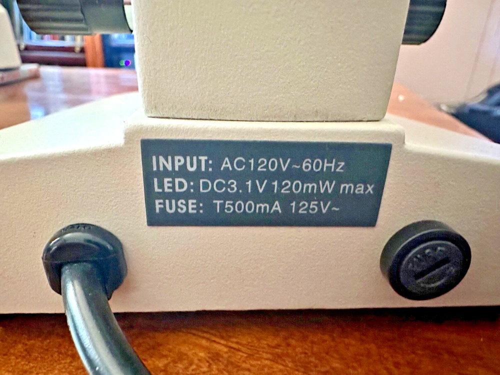 National Optical Model 131-CLED Compound Microscope.